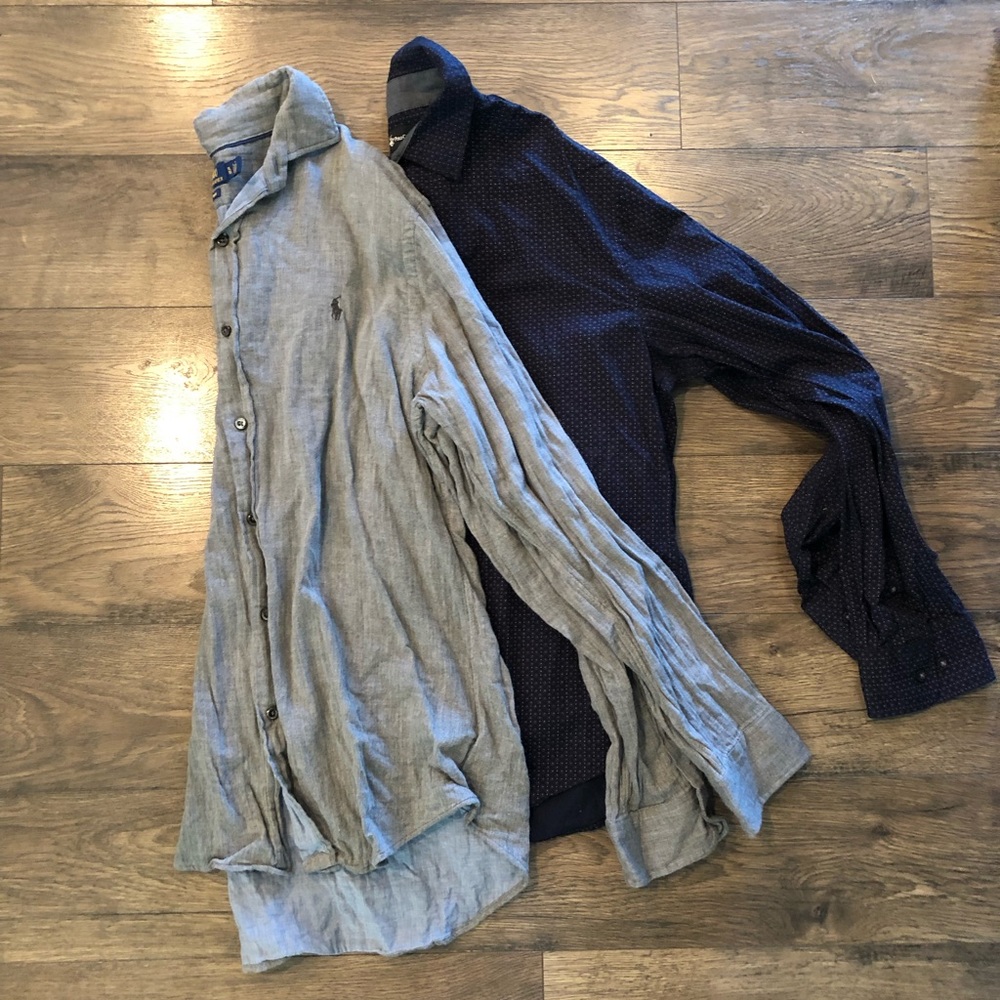 Ralph Lauren polo button up bundle!